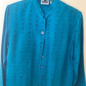 New Chico’s silk blouse